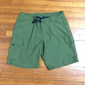 LANDS’ END Men’s Quick Dry Swim Ming green size XL